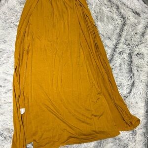 Mustard Yellow Women's Skirt